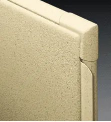 Powder Coated Steel Material Close-up